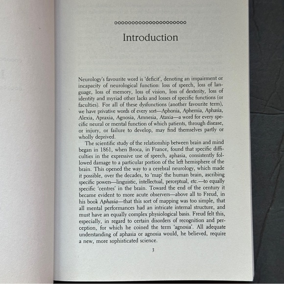 The Man Who Mistook His Wife for A Hat by Oliver Sacks | Science, Neurology | PB - Picture 9 of 9